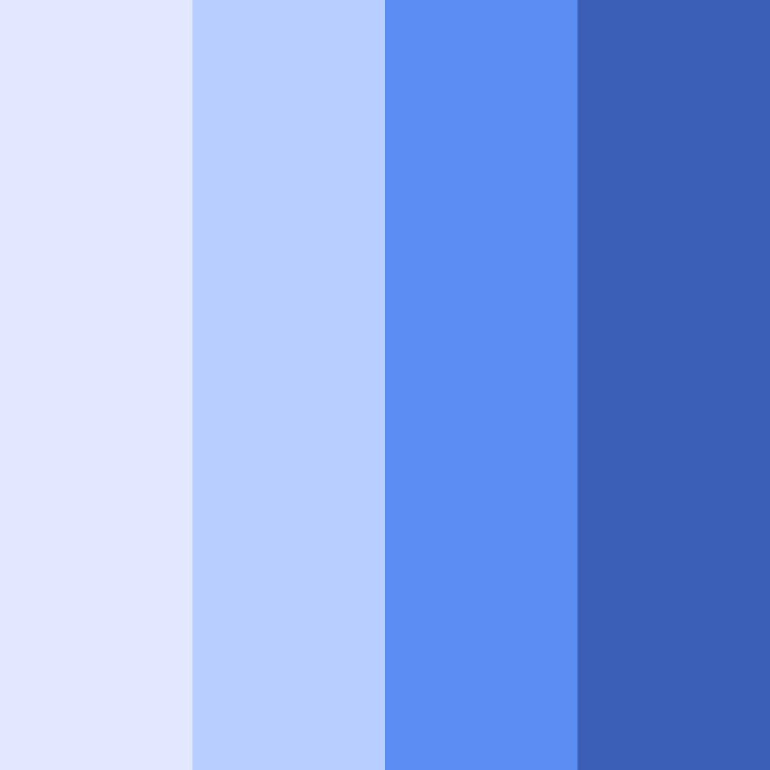 Download blue gold color palette PNG image (square)
