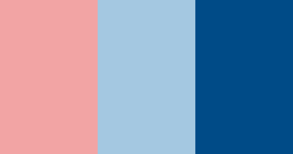 Download red and blue harmony color palette PNG image (landscape)