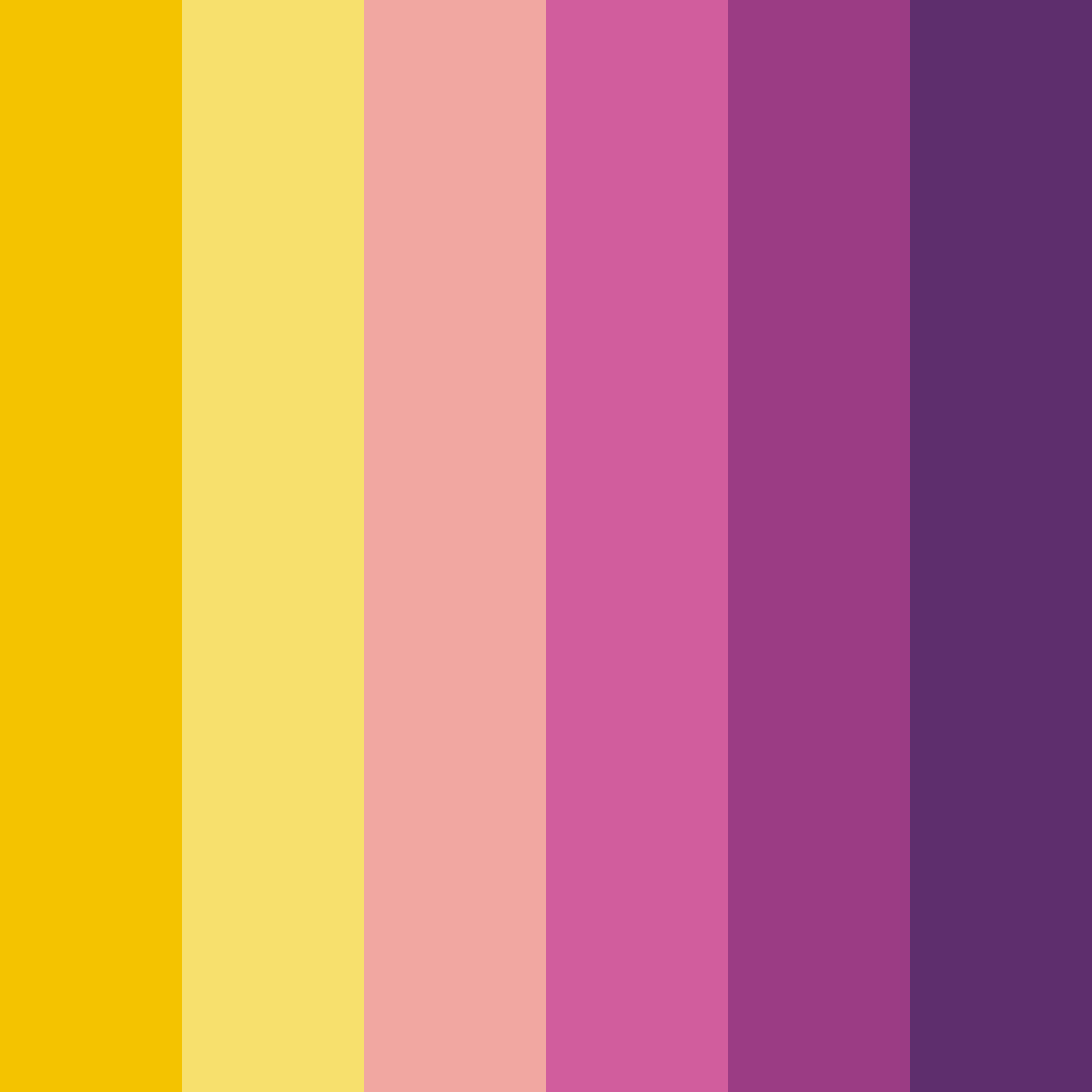 Download vibrant whimsy color palette PNG image (square)