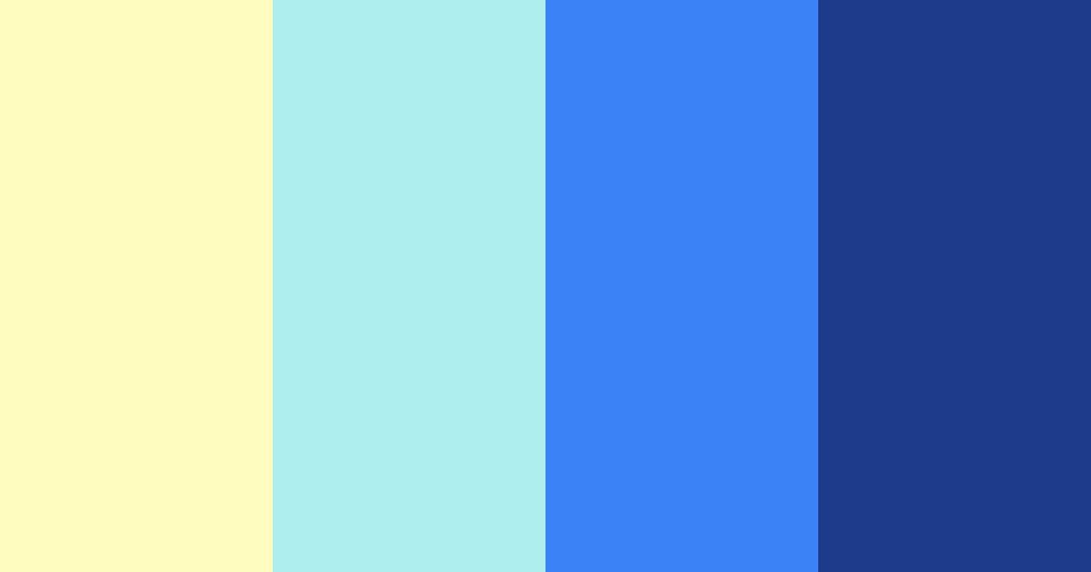 Download sunny skies and ocean tides color palette PNG image (landscape)