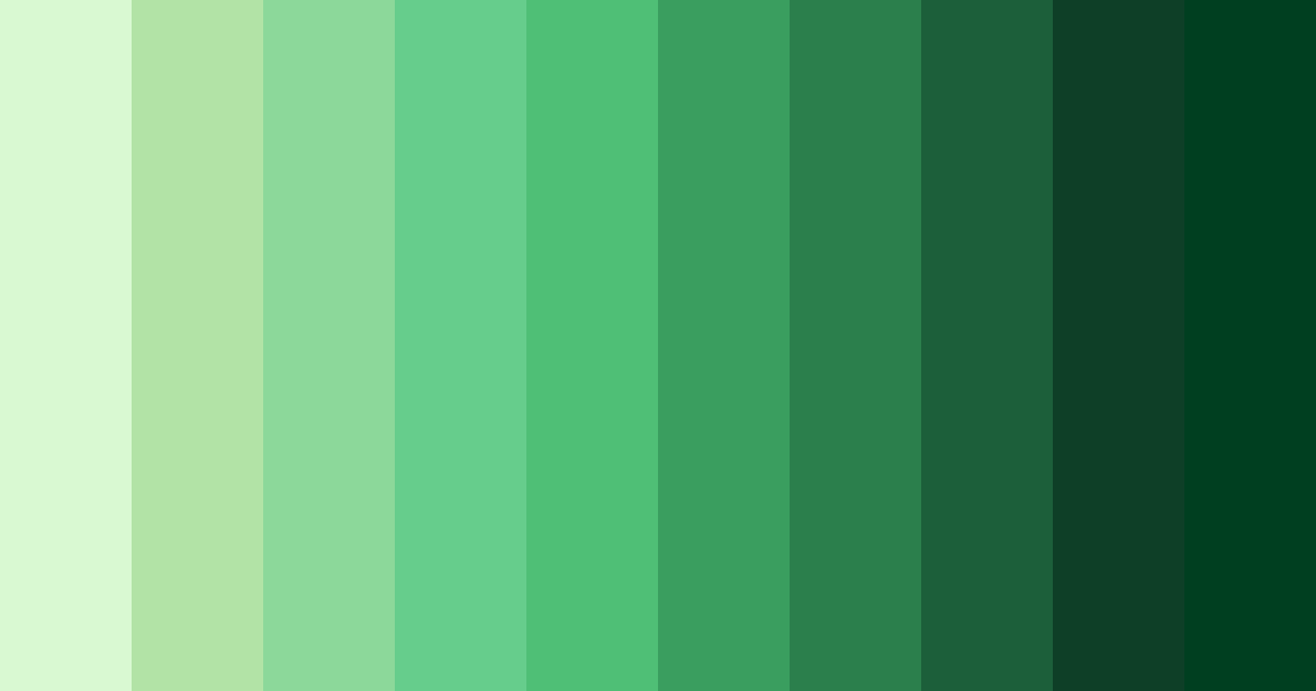 Download emerald whisper color palette PNG image (landscape)