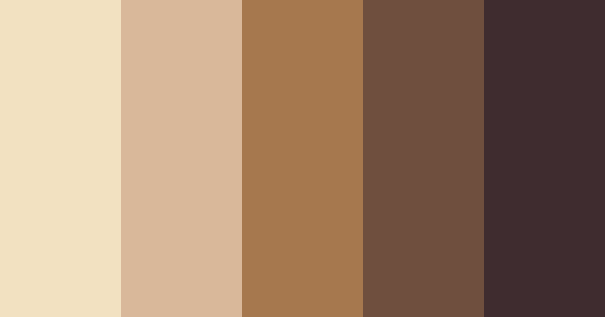 Download autumn drench color palette PNG image (landscape)
