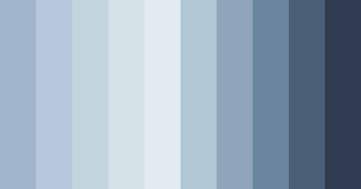 Download blue grey serenity color palette PNG image (landscape)