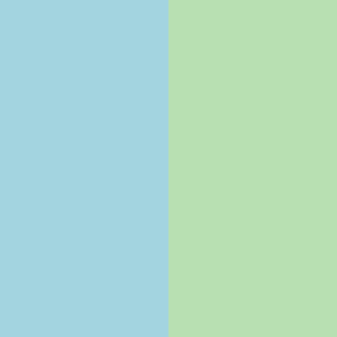 Download light blue and green delight color palette PNG image (square)