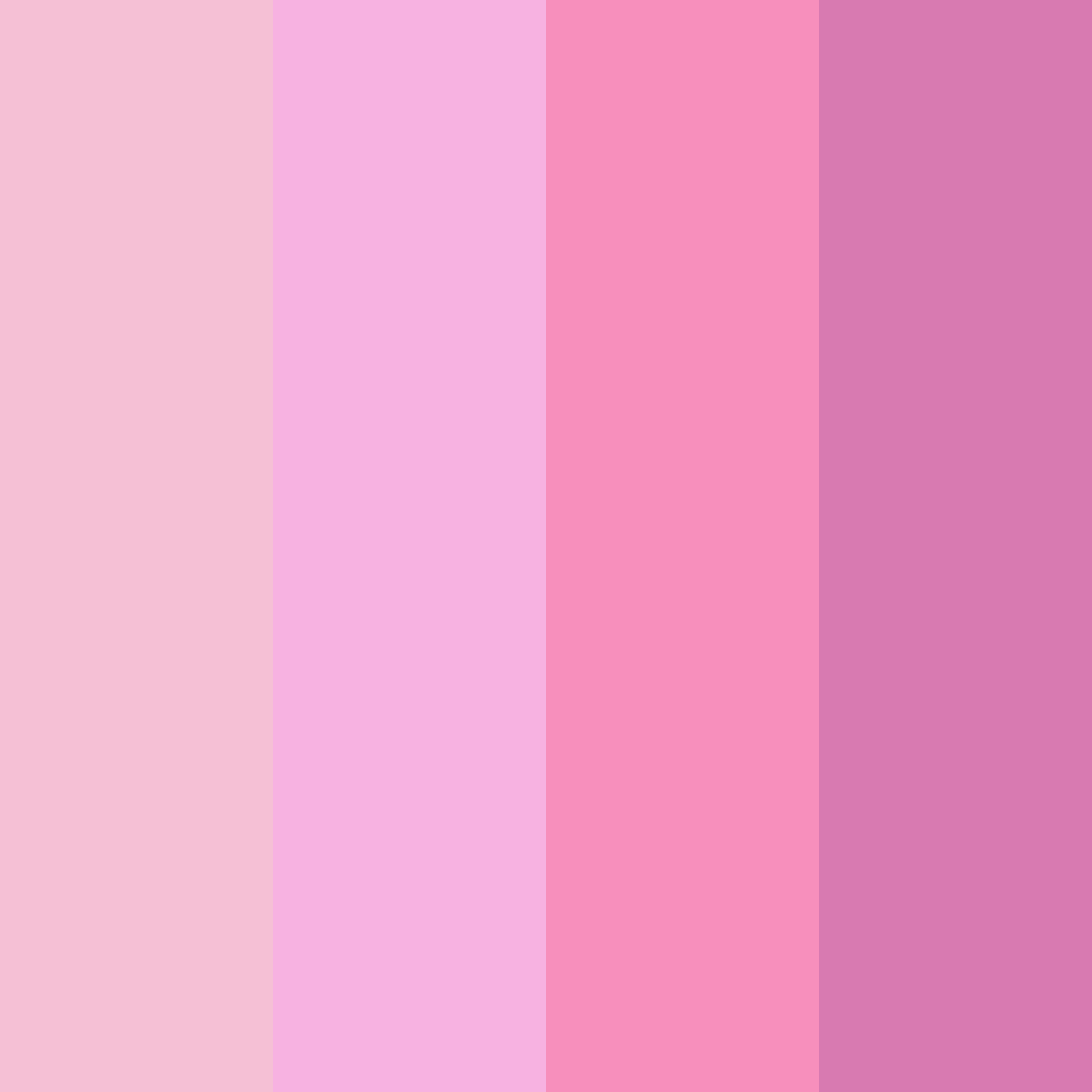 Download sweet sakura dream color palette PNG image (square)