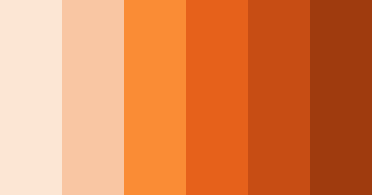 Download cinnamon sunrise color palette PNG image (landscape)