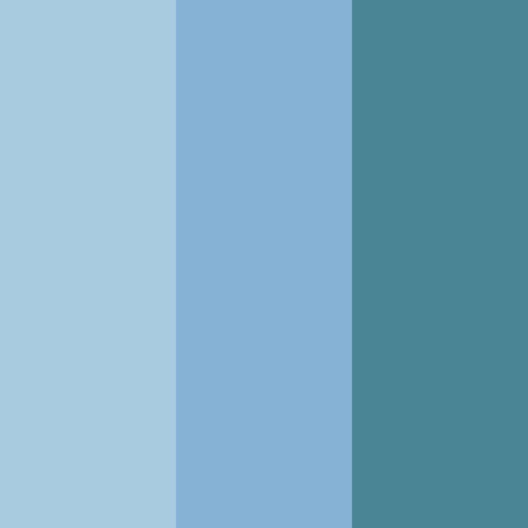 Download tranquil waters color palette PNG image (square)