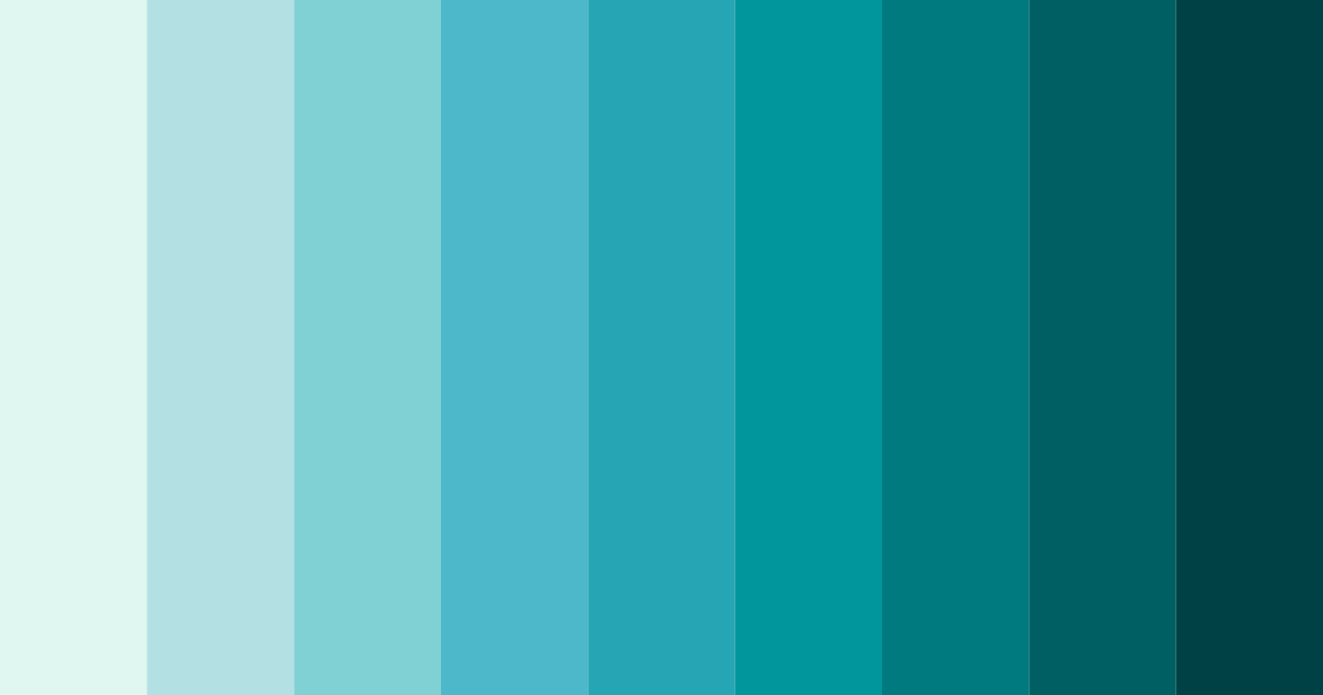 Download aqua breeze color palette PNG image (landscape)