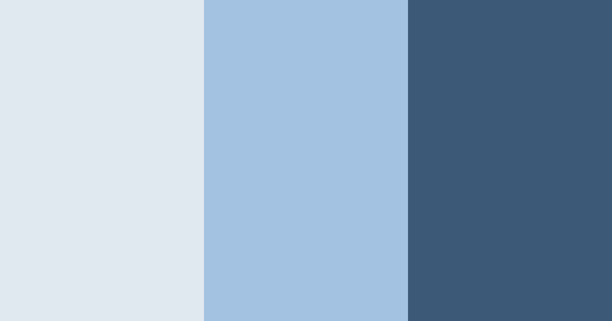Download cool blue color palette PNG image (landscape)