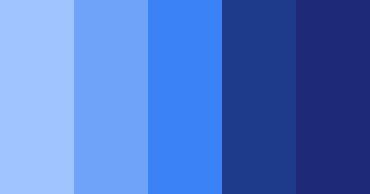 Download azure symphony color palette PNG image (landscape)