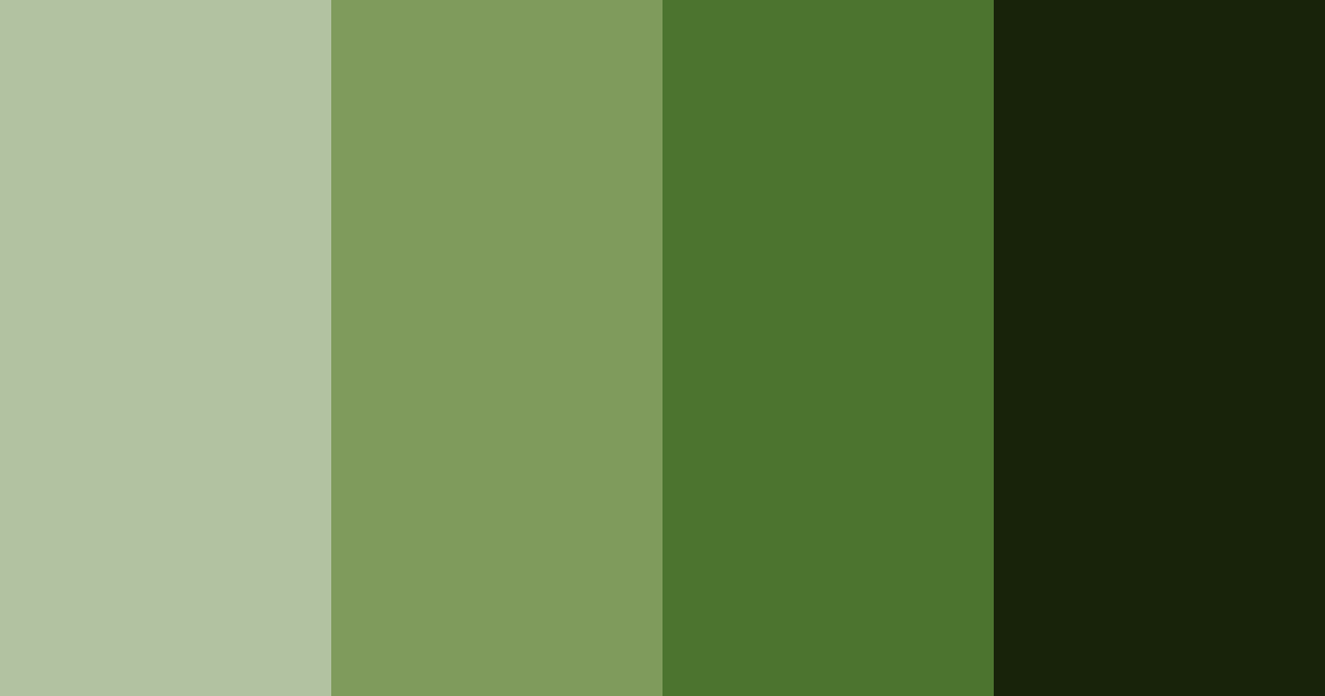 Download enchanted forest whisper color palette PNG image (landscape)