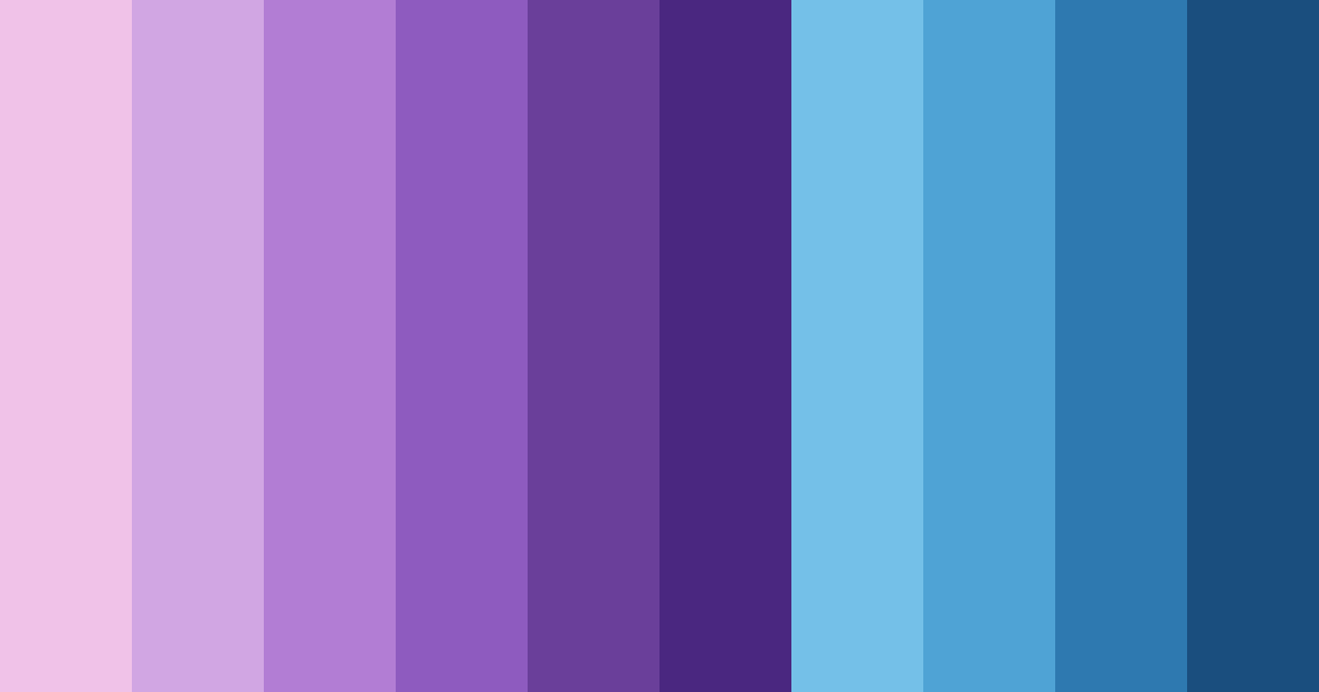 Download cotton candy dreams color palette PNG image (landscape)