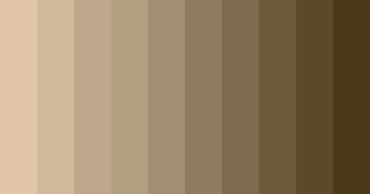 Download whispers of earth color palette PNG image (landscape)