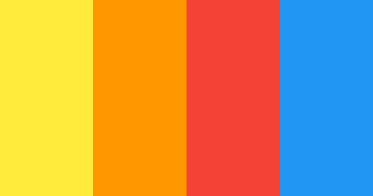 Download sunset symphony color palette PNG image (landscape)