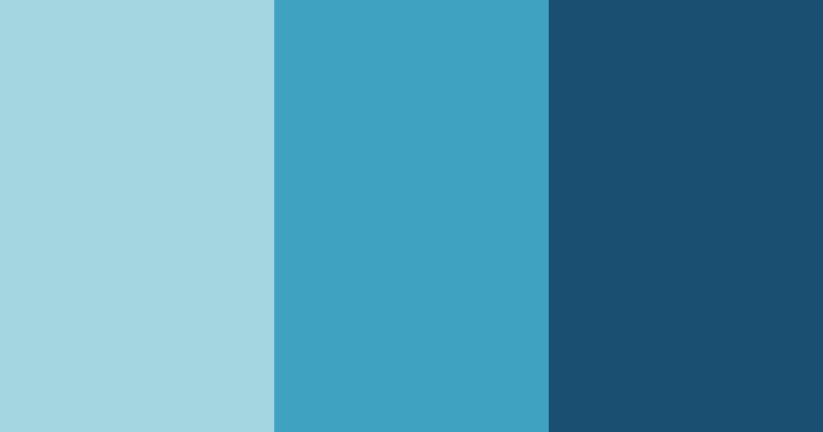 Download ocean blue color palette PNG image (landscape)