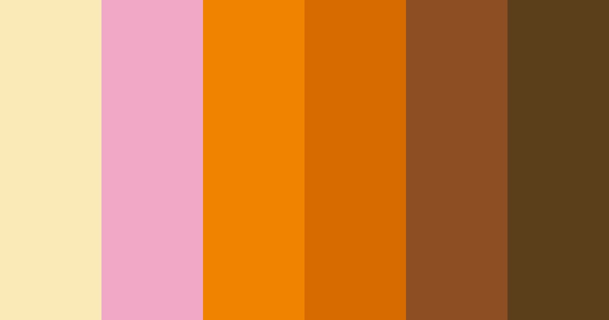 Download enchanted autumn nights color palette PNG image (landscape)