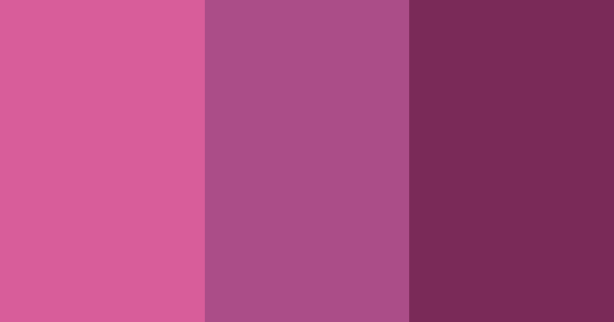 Download red violet shades color palette PNG image (landscape)