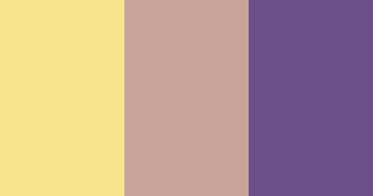 Download yellow violet dream color palette PNG image (landscape)