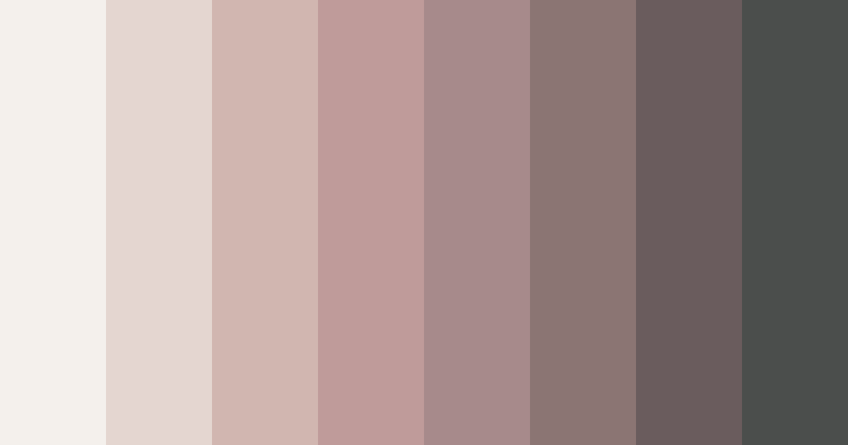 Download shades of beige color palette PNG image (landscape)
