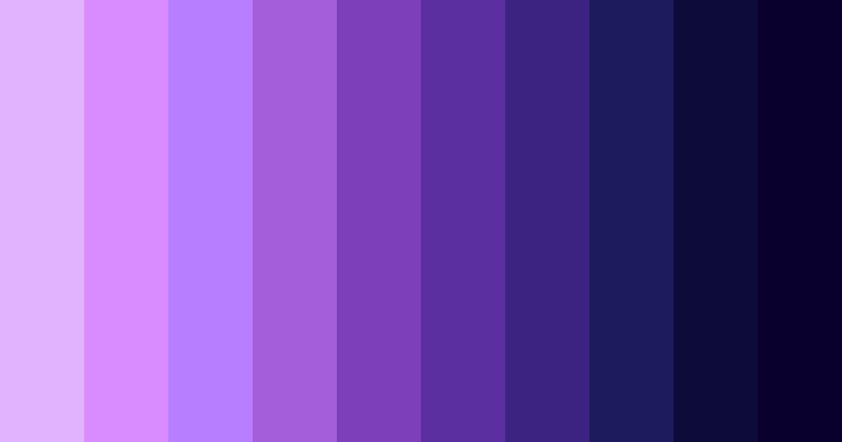 Download neon dreams color palette PNG image (landscape)