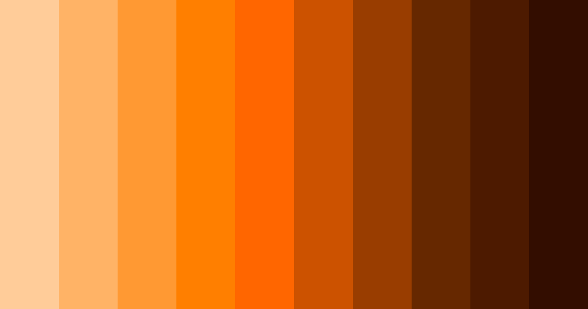 Download fireside glow color palette PNG image (landscape)
