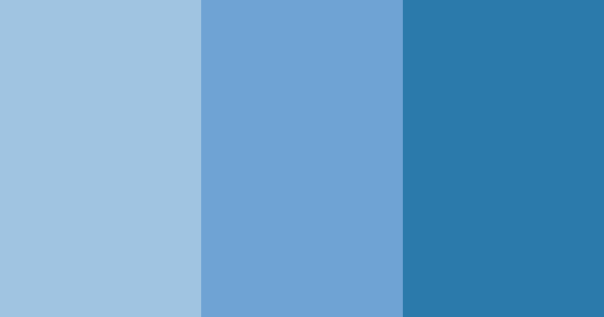 Download pastel blue color palette PNG image (landscape)