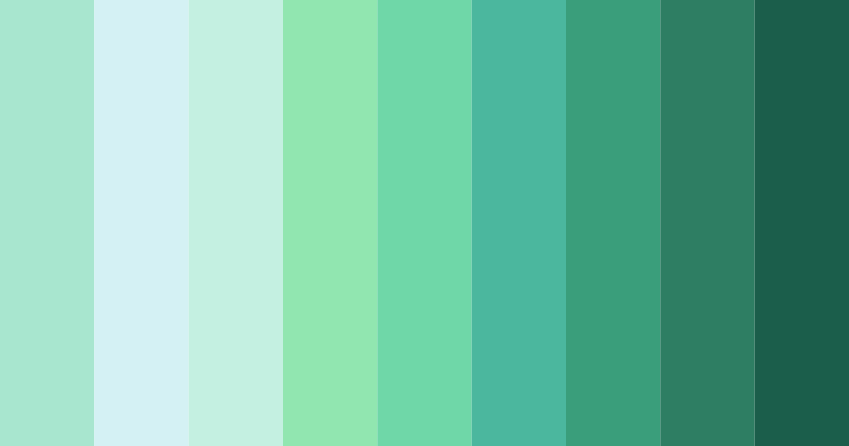 Download jade oasis color palette PNG image (landscape)
