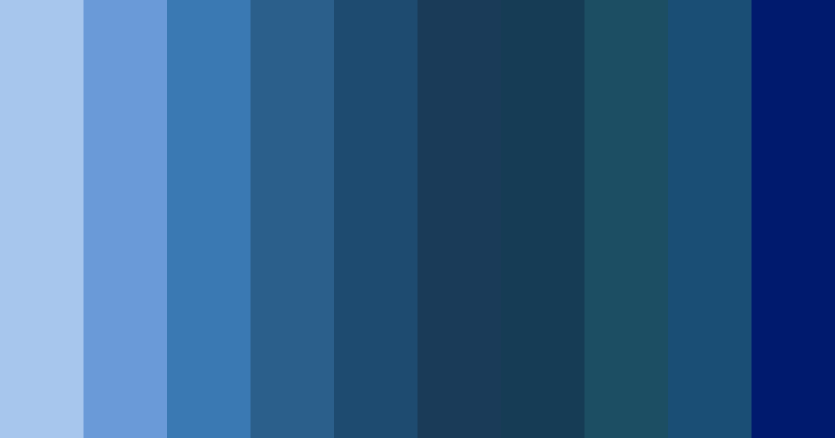 Download deep ocean serenade color palette PNG image (landscape)