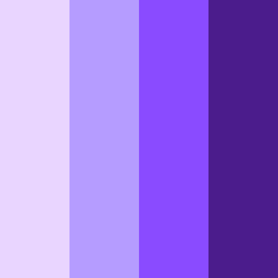 Download violet dream color palette PNG image (square)