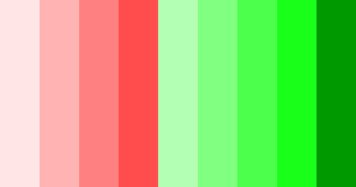 Download festive harmony color palette PNG image (landscape)