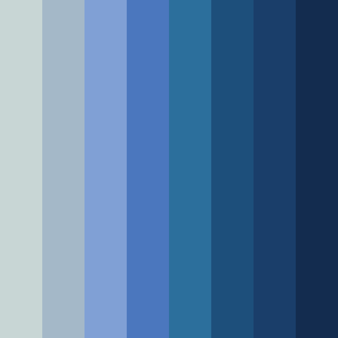 Download blue grass color palette PNG image (square)