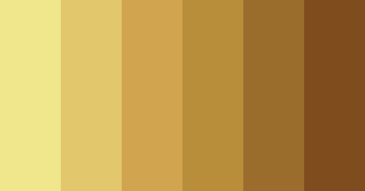 Download yellow earth color palette PNG image (landscape)