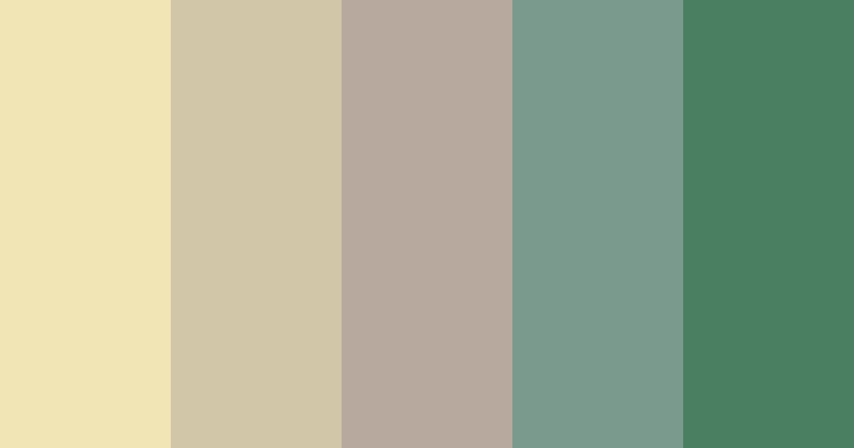 Download bunny meadow bliss color palette PNG image (landscape)