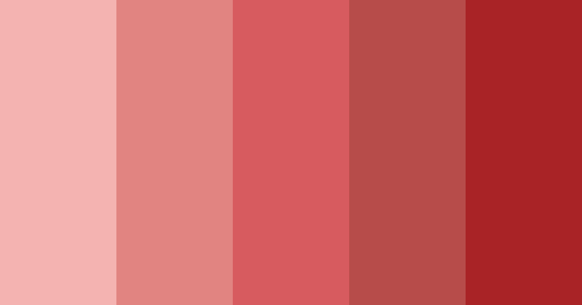 Download crimson serenade color palette PNG image (landscape)
