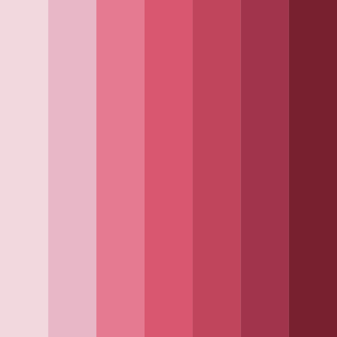 Download dry pink shades color palette PNG image (square)