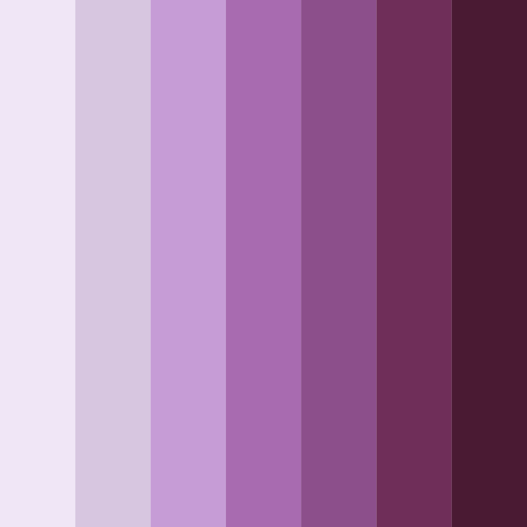 Download purple dreams color palette PNG image (square)