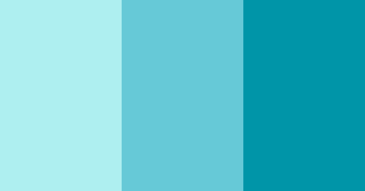 Download teal clarity color palette PNG image (landscape)