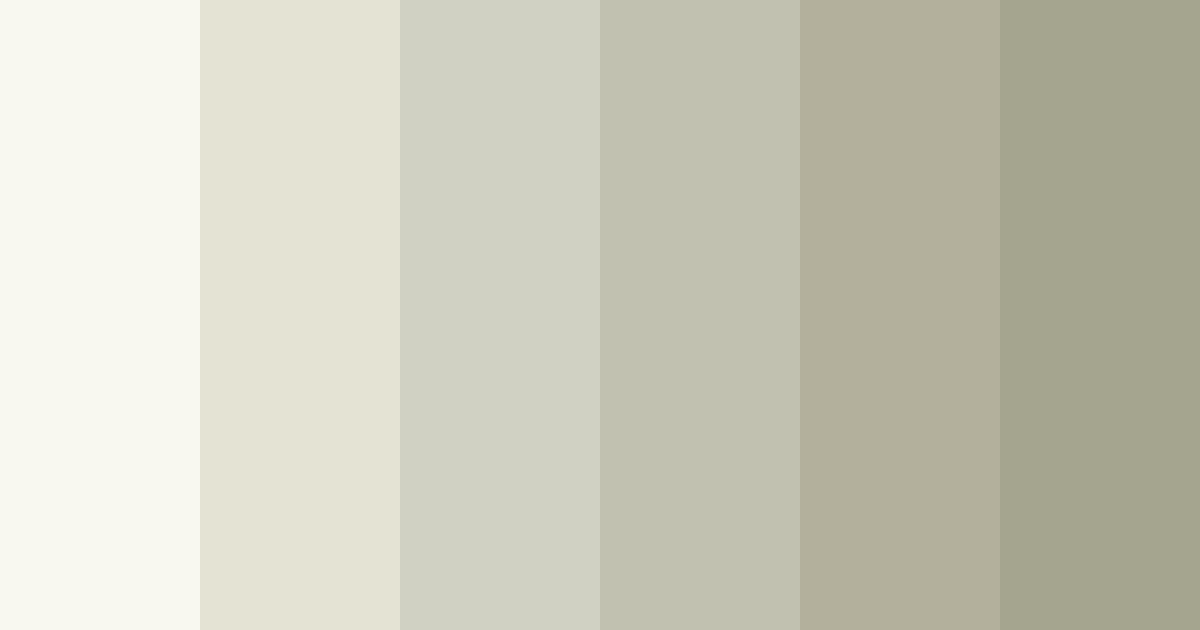 Download soft off-white color palette PNG image (landscape)