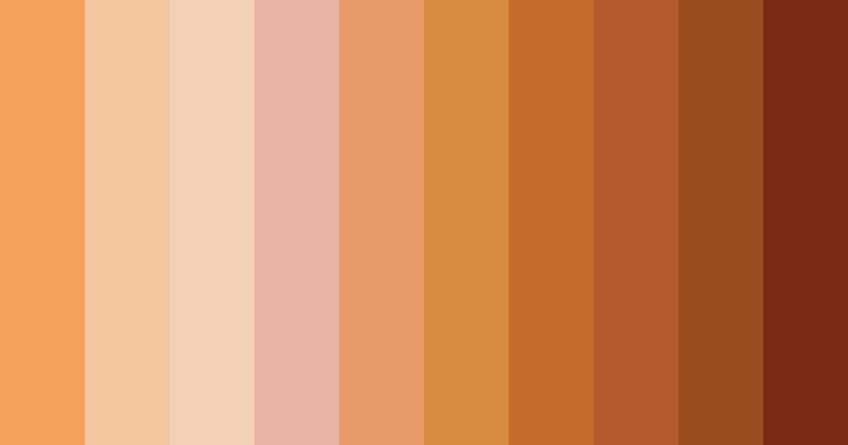 Download sunset serenade color palette PNG image (landscape)