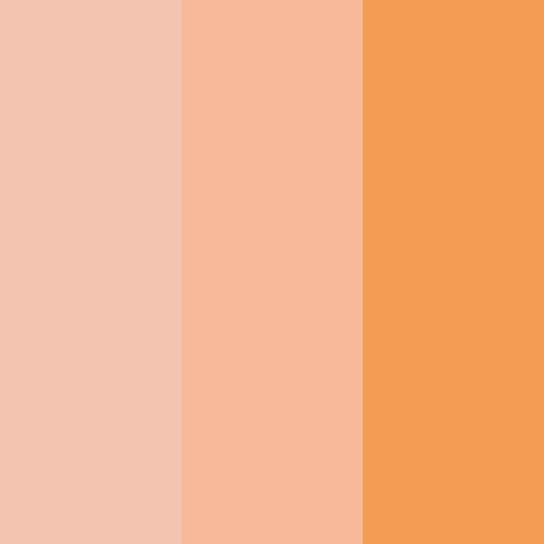Download peachy han yoojin color palette PNG image (square)