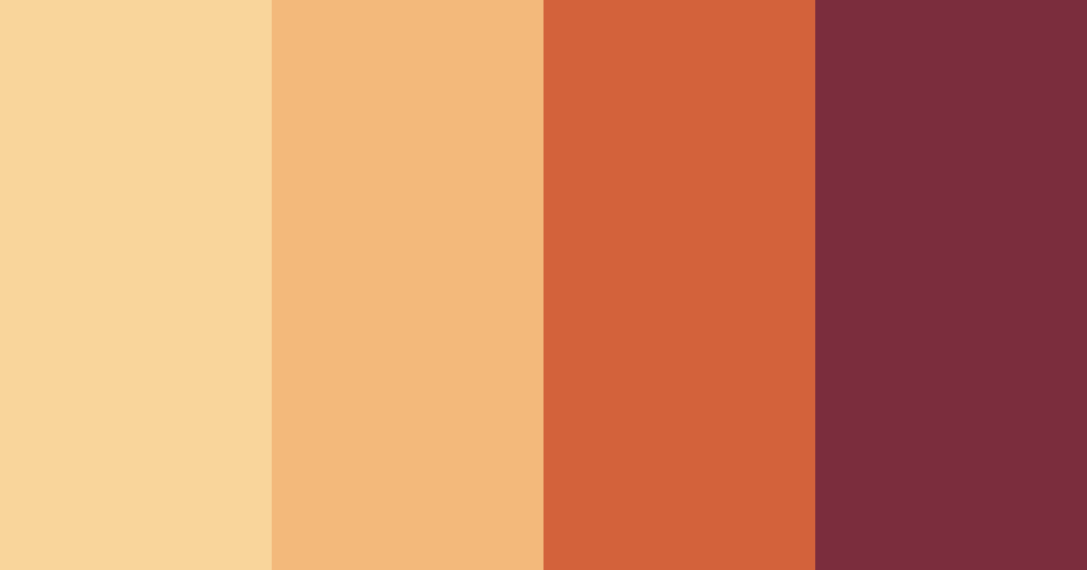 Download festival of nostalgia color palette PNG image (landscape)