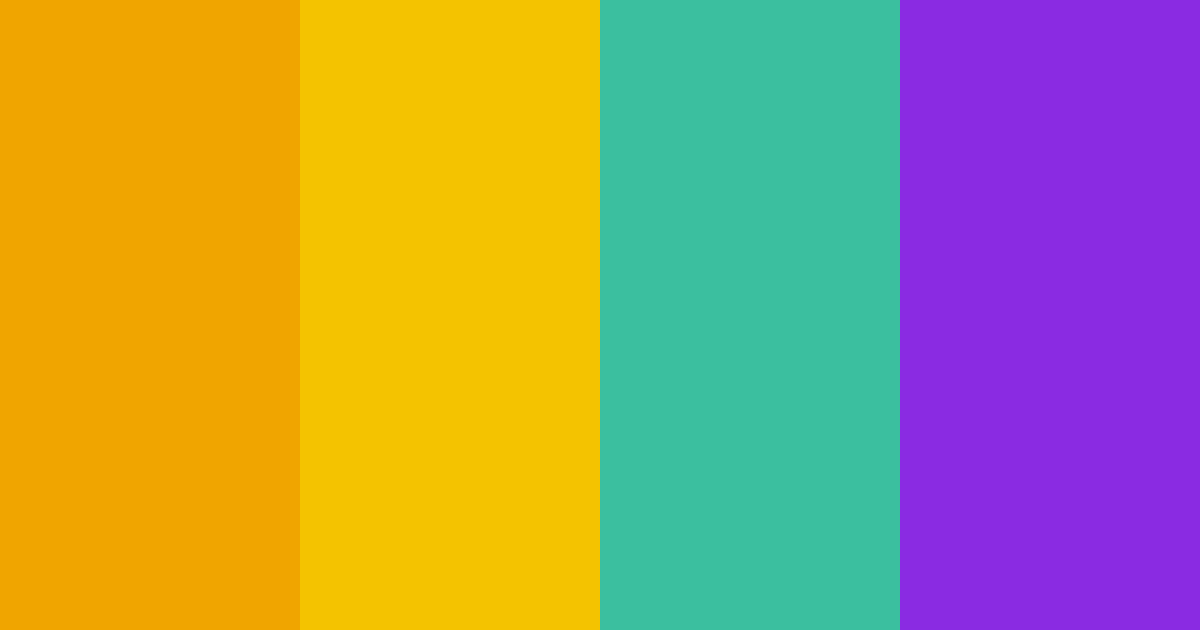 Download vibrant yellow green color palette PNG image (landscape)