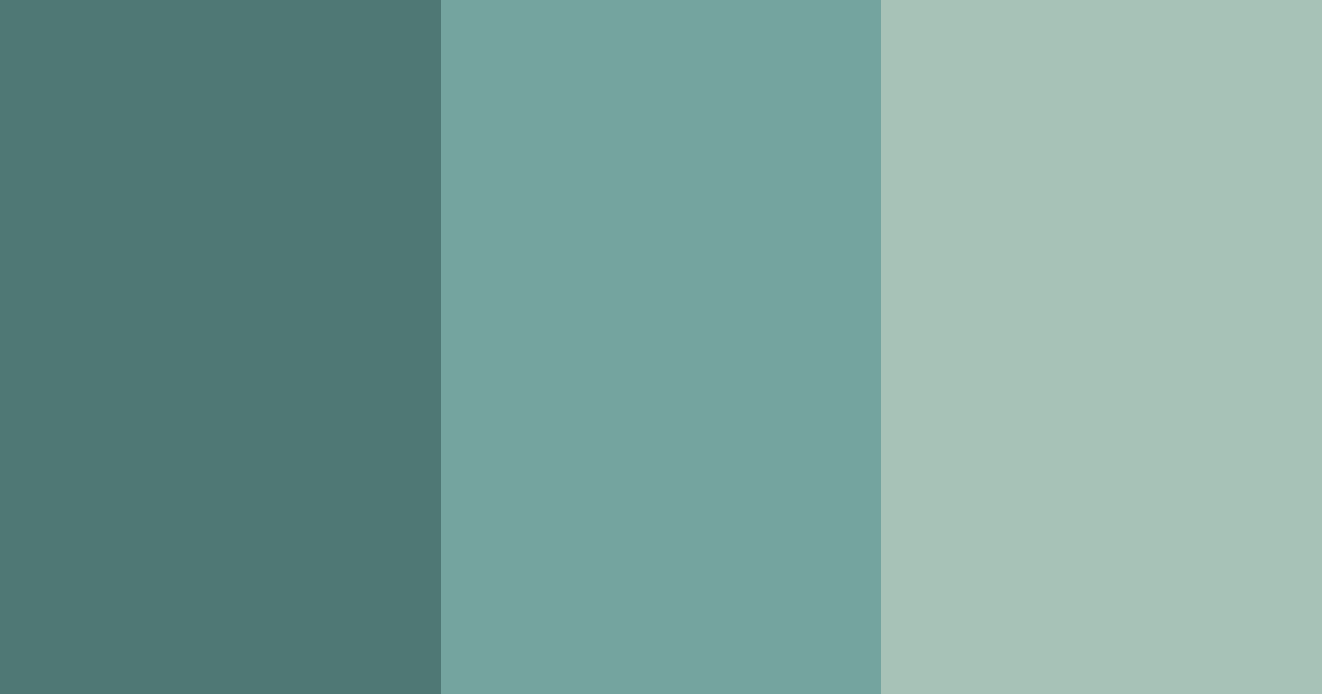 Download serene forest mist color palette PNG image (landscape)