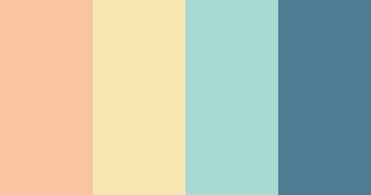 Download serene sunrise color palette PNG image (landscape)