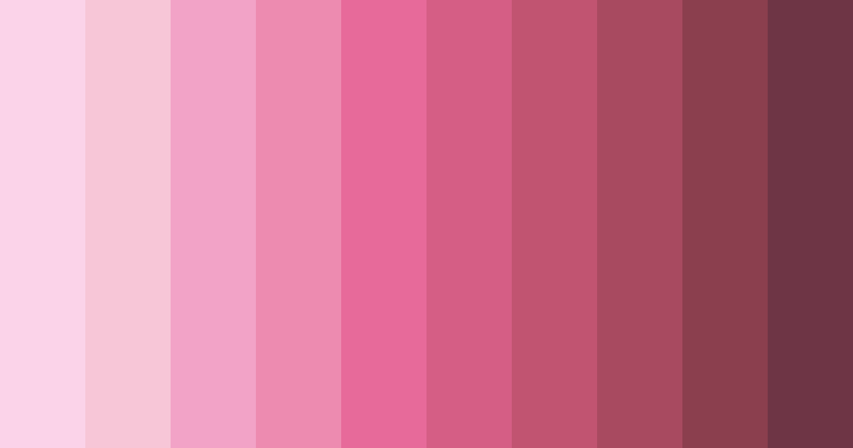 Download sweet blossom dreams color palette PNG image (landscape)