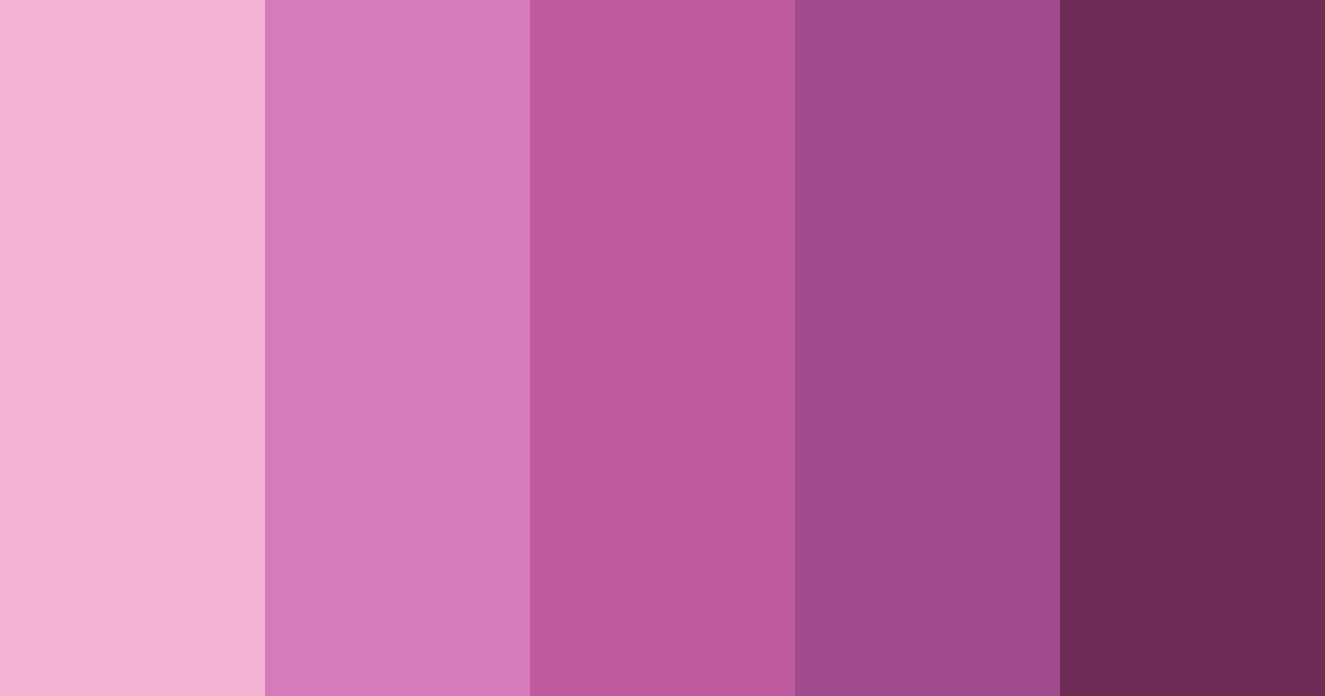 Download blush blossom color palette PNG image (landscape)