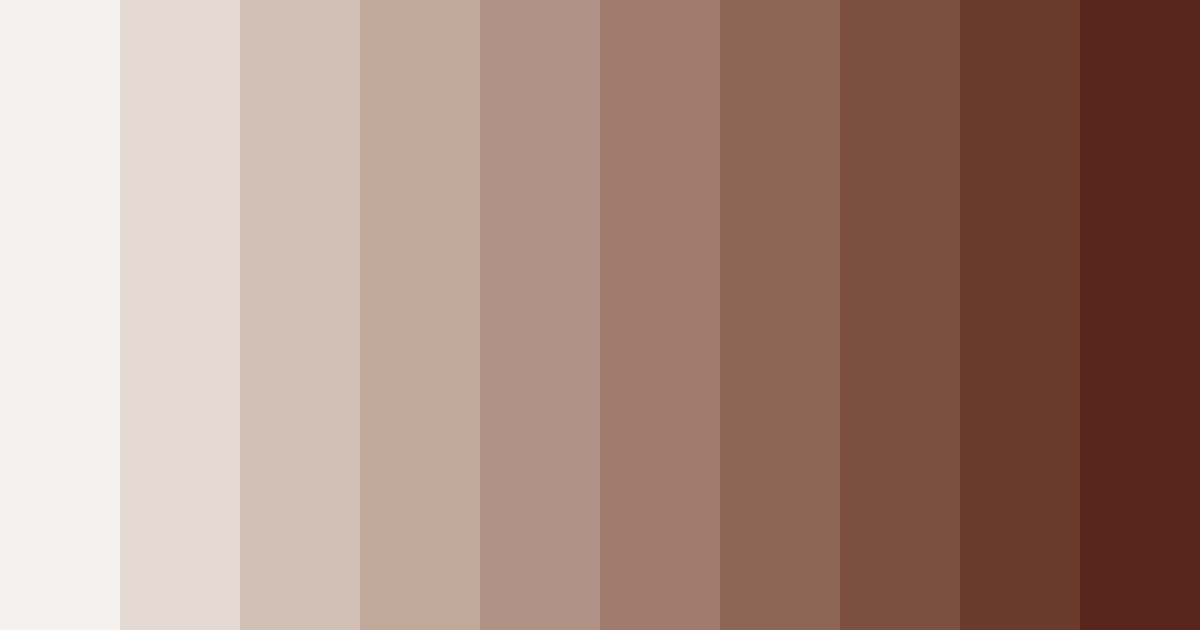 Download warm beige color palette PNG image (landscape)