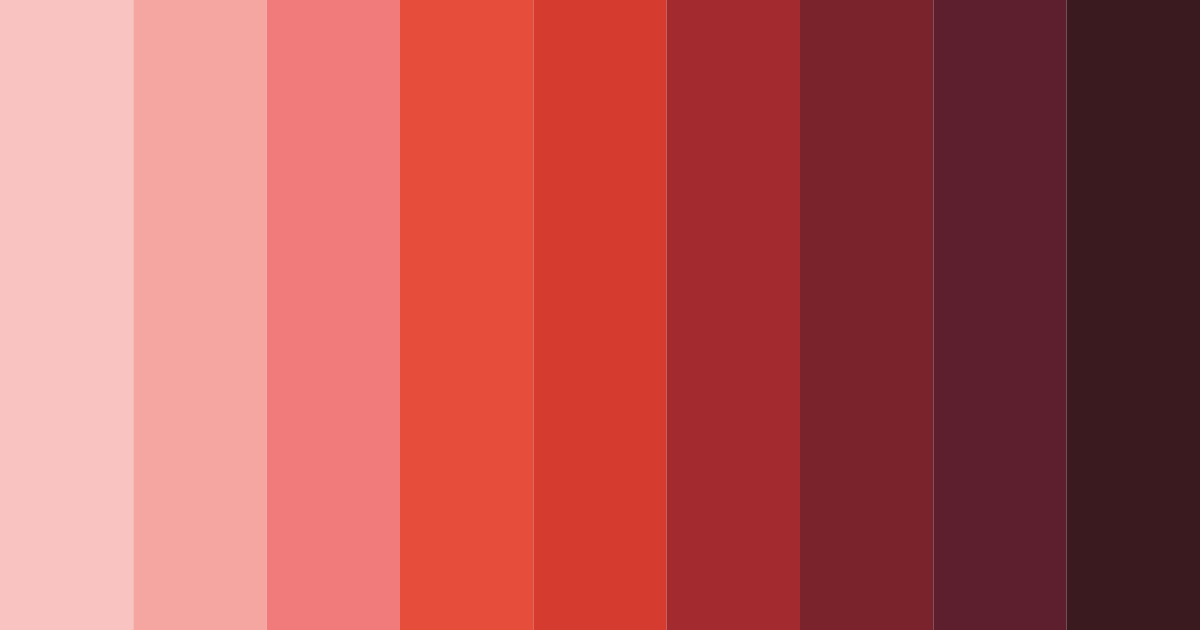 Download tropical strawberry sunset color palette PNG image (landscape)