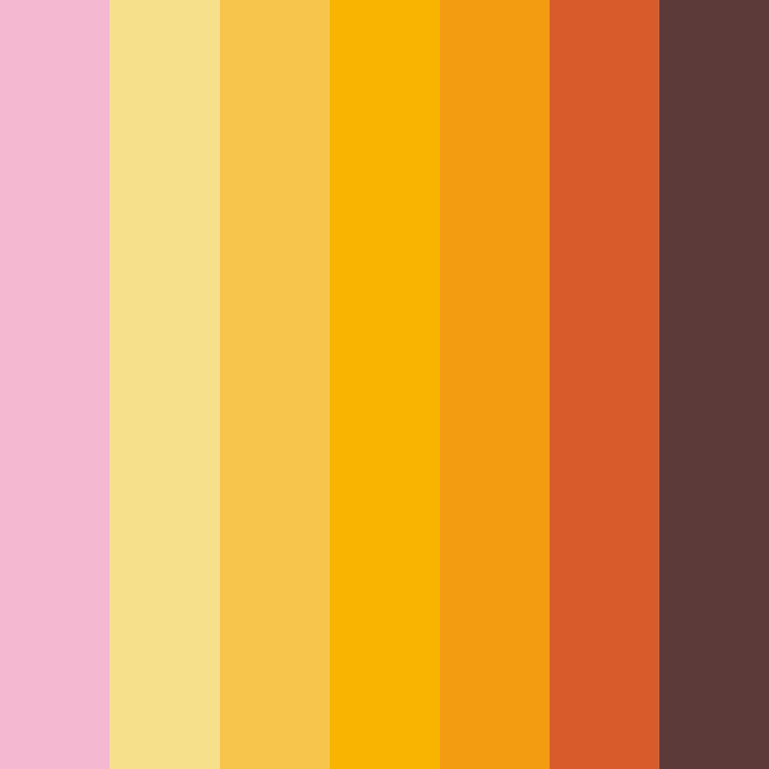 Download strawberry sunshine sky color palette PNG image (square)
