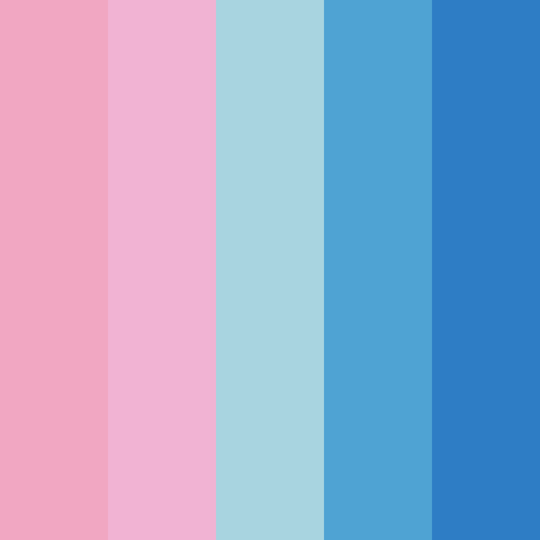 Download blue pink dream color palette PNG image (square)